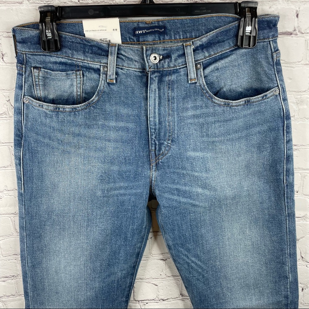 LEVI'S Made & Crafted 502 Selvedge Denim Taper Jeans -Tencel X Refibra- - Picture 2 of 16